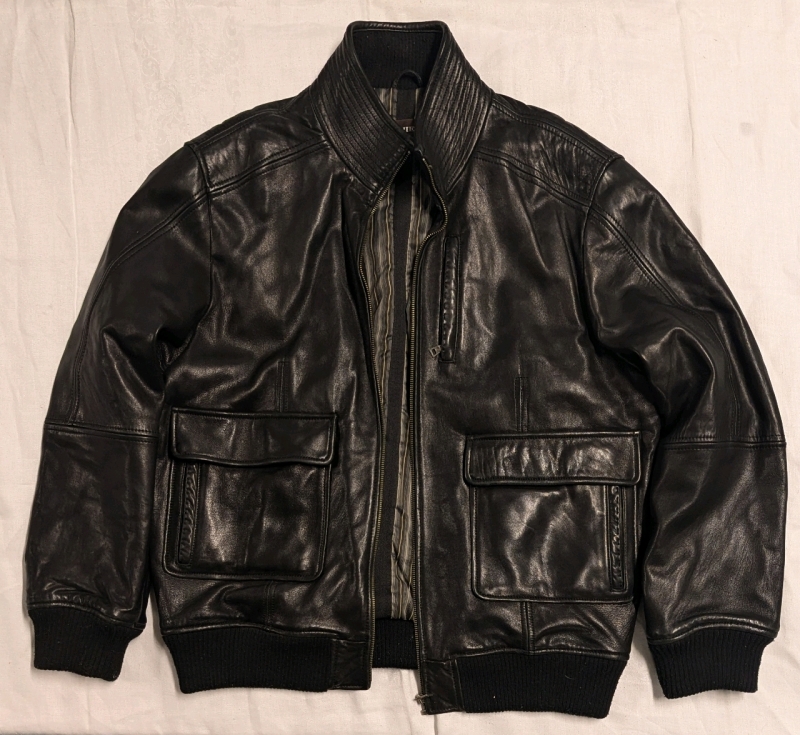 Danier Leather Jacket - Lightly Used - Adult Size 2XL