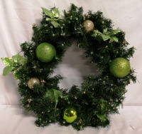 Christmas Wreath 17" Diameter
