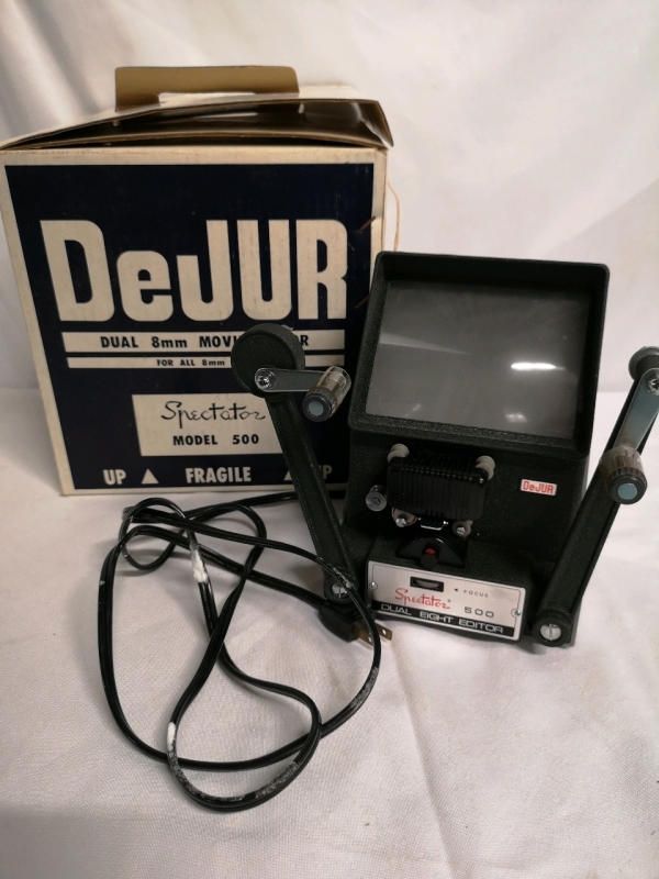 DeJur Dual 8mm Movie Editor Spectator 500