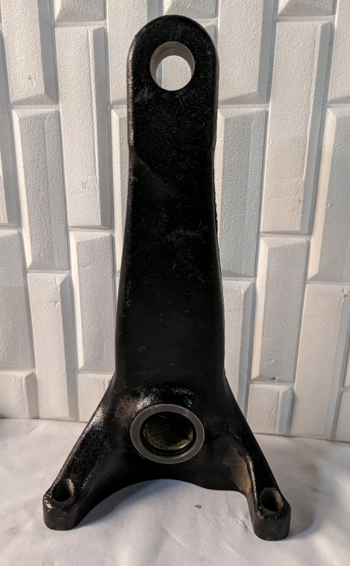 Metal object appears to be a bracket.