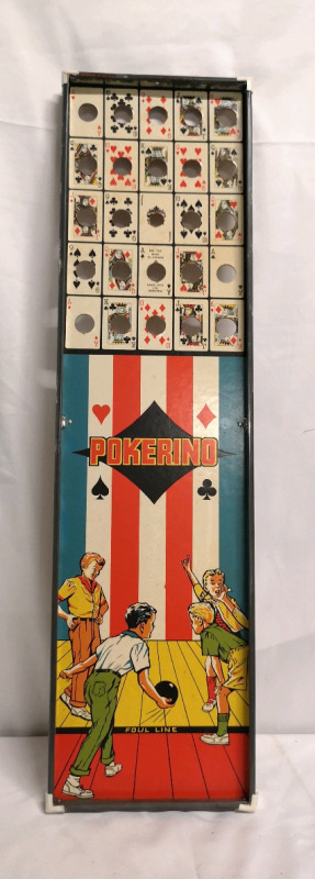 Pokerino Bowling/Card Game by Eagle Toys Ltd. Montreal, Canada