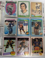 1971-2023 Vancouver Canucks NHL Hockey Cards - 255 Cards - No Doubles