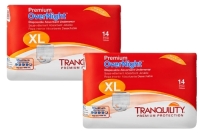2 New Packs Size XL | Tranquility Premium Protection Overnight Adult Disposable Absorbent Underwear | 14 Per Pack, 28 Total | 48"-66" / 210-250lbs | Retails for Over $50