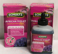 2 New Schultz Liquid Plant Food 118mL - African Violet 8-14-9