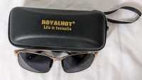 Royal Hot Polarized Alloy Cool Rectangle Frame Sunglasses