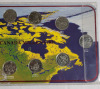 1999 Canadian Millennium Month Quarter Coin Set on Plaque . 12 Coins - 3
