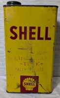 Vintage Shell Aeroshell Fluid 29 TGS - SM Hydraulic Fluid for Airplanes One Gallon Metal Can *Not For Use*