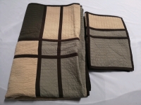 Quilt and Pillowcases by Whole Home