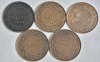 1882 - 1935 Canadian Large & Small Penny Lot . Large : 1882 , 1916 , 1918 , 1919 , 1920 . Small : 1920 , 1929 , 1932 , 1933 , 1935 - 2