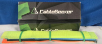 35 Pcs New | CableGeeker Cable Managers | Can Be Nailed Through Wall To Hold Cables | & 4 Cable Holder Straps, Used To Hold Cords Together