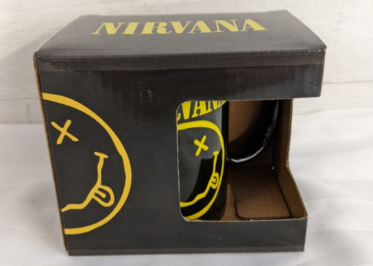 New in Box Nirvana Ceramic Mug