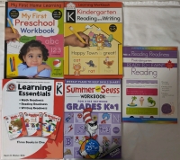 Lot Of Educational Activity Books Pre-K to K Level