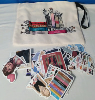 New Taylor Swift 9x7.5" Pencil Case and 40+ Stickers