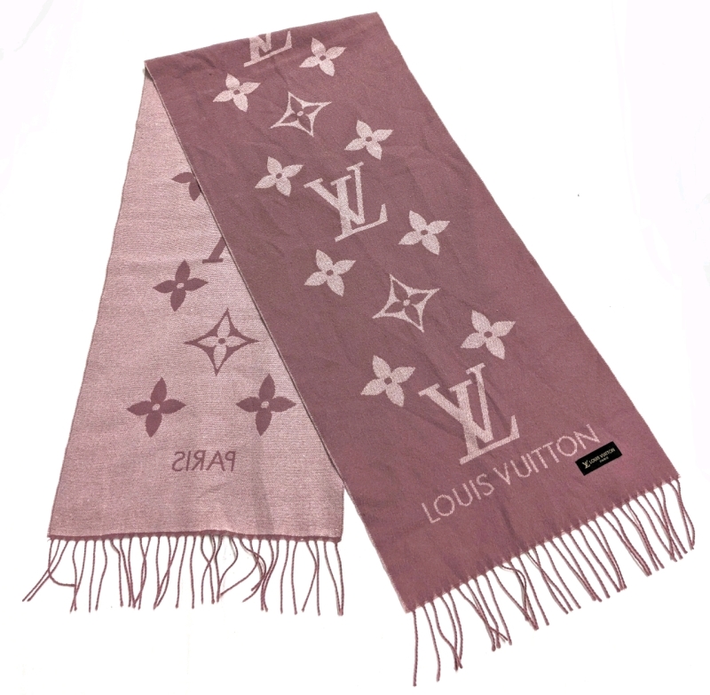 Gorgeous Louis Vuitton Paris Fringed Scarf | 15" x 64" Long