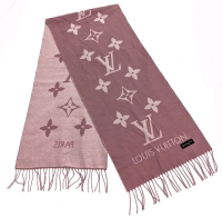 Gorgeous Louis Vuitton Paris Fringed Scarf | 15" x 64" Long