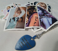 New Taylor Swift Necklace and 20+ Stickers