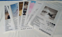 12 Taylor Swift Album Posters 8x12"
