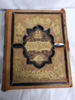 1888 Family Parallel Holy Bible - Publisher C.R. Parish & Co., Toronto, Canada