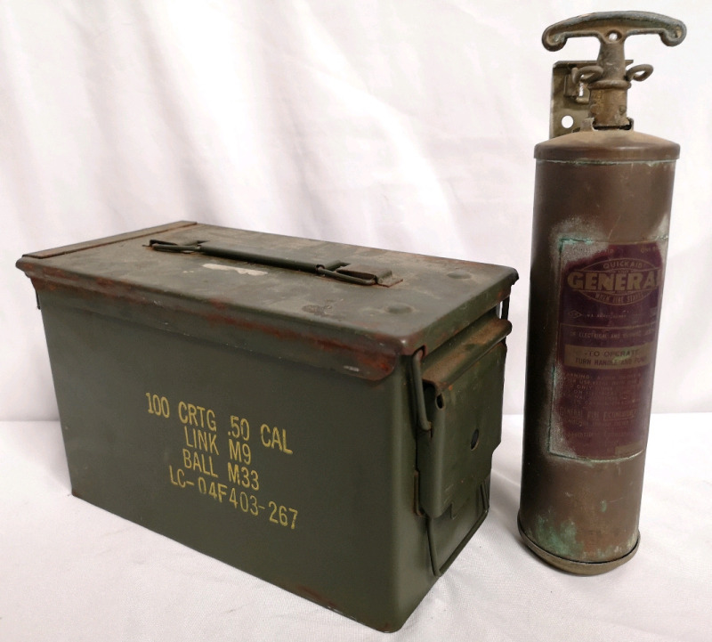 Ammo Box and General Fire Extinguisher