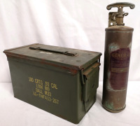 Ammo Box and General Fire Extinguisher