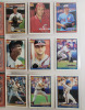 1960, 1962 + 1971 - 1991 Topps MLB Baseball Trading Card Singles . 108 Cards , No Doubles - 6