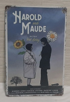 New Harold and Maude Movie Metal Sign - 12" X 8"