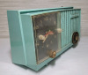 Vintage 1950s RCA Victor Tube Alarm Clock / AM Radio . Tested Working , alarm not tested - 2