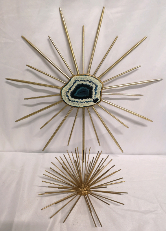 Modern MCM Style Metal Wall Art