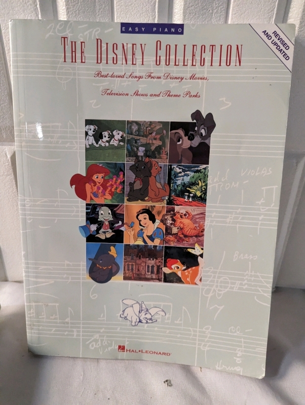 The Disney Collection Easy Piano Book.