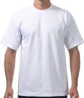 New | Proclub, Mens Size: Extra Large | Heavy Weight Plain White T-Shirt