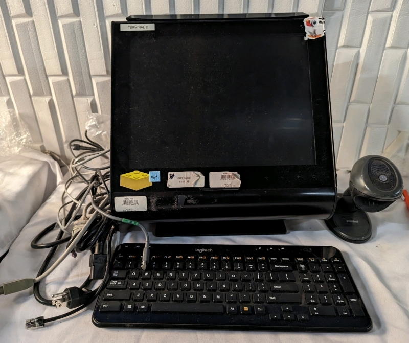 Toshiba POS system.