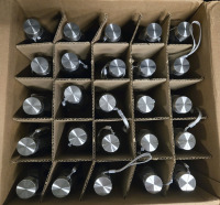 25 Pcs New | Southeast Hope Assembly Plastic Water Bottles W/ Metal Lids | 8" Tall