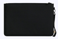 New | B&eacute;is Slim Basic Black Zip-Up Laptop Bag/ Holder