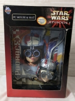 NEW Click Works Star Wars Episode 1 'Anakin' 3-D Mouse And Mouse Mat Serial and PS/2 Connection