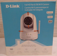 New D-Link Full HD Pan and Tilt WI-Fi Camera