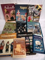 10 Reference Guide Books - Inkwells, Nippon, Christmas, Hatpins +