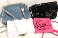 4 Ladies Purses/Clutches
