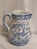 Portugal Pottery Wash Basin & Water Pitcher - Vao Coimbya - 3