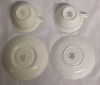 5 Teacups & Saucers Wedgewood, Grosvenor, Windsor ++ - 3