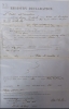 1865 Registry Declaration For Scow "Buffalo" & 1882 Builders Certificate For "Tug Bruce" Made In Thorold - 3