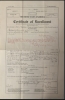 1882, 1885 & 1888 Certificate Of Surveys, Declaration Of Ownerships, Canada Customs Forms For Steam Tug "Enterprize", Steam Tug "A.B. Cook" Tug "Bruce" Niagara Region Nautical History - 5