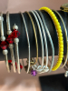 Mega Bangles Various Metals + Colours Unsorted - 3