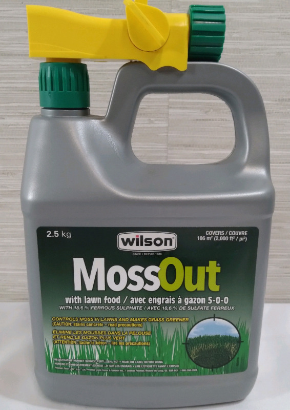 New Wikson MossOut with Lawn Food