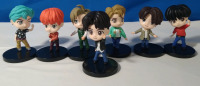 7 BTS Miniature Figures 3.5" heads are prone to falling