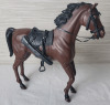 1960s MARX Toys Fort Apache Fighters " Comanche " Movable Cavalry Horse w/Original Box . - 3