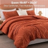 Litanika Queen Comforter Set - Fall Boho Terracotta