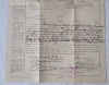 1875 " ARK " Great Lakes 3-Mast Barque Sailing Ship Certificate of Survey & 1896 Declaration of Ownership Document . Great Lakes / Niagara Region Nautical History - 7