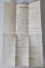 1883 " Augusta " Great Lakes Steam Tug Screw Certificate of Survey & 1885 Declaration of Ownership Document . Great Lakes / Niagara Region Nautical History - 2