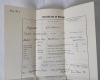 1883 " Augusta " Great Lakes Steam Tug Screw Certificate of Survey & 1885 Declaration of Ownership Document . Great Lakes / Niagara Region Nautical History - 3