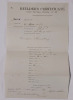 1884 " INEZ " Great Lakes Steam Screw Builder's Certificate & 1884 - 1900 Declaration of Ownership Documents . Great Lakes / Niagara Region Nautical History - 2